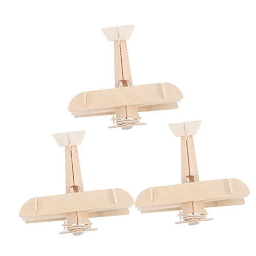 OFFIGAM 3Stücke Teiliges Holzflugzeug Bastelset DIY Modellflugzeug zum Bemalen für Kreative Holzspielzeuge Fördert Handkoordination und Fantasie für Jungen und OFFIGAM 3Stücke Teiliges Holzflugzeug Bastelset DIY Modellflugzeug zum Bemalen für Kreative Holzspielzeuge Fördert Handkoordination und Fantasie für Jungen und von OFFIGAM
