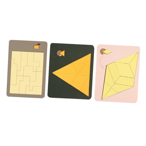 OFFIGAM 3Stücke Teiliges Holzpuzzle Lernspielzeug für Kleinkinder Pädagogisches Feinmotorik und Hand Auge Koordination für Jungen und Langlebig und Sicher OFFIGAM 3Stücke Teiliges Holzpuzzle Lernspielzeug für Kleinkinder Pädagogisches Feinmotorik und Hand Auge Koordination für Jungen und Langlebig und Sicher von OFFIGAM