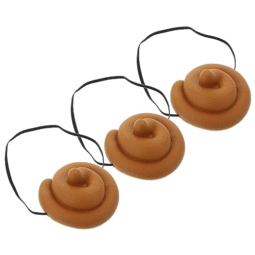 OFFIGAM 3Stücke Witzige Poop Hüte Lustige Kopfbedeckung Für Partys Aprilscherz Und Unisex Kackhaufen Headdress Requisiten Für Spaß Und Scherze OFFIGAM 3Stücke Witzige Poop Hüte Lustige Kopfbedeckung Für Partys Aprilscherz Und Unisex Kackhaufen Headdress Requisiten Für Spaß Und Scherze von OFFIGAM