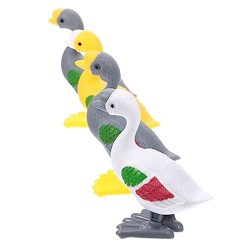 OFFIGAM 4 Stück Aufzieh interaktives kinderspielzeug Fun Toy Tierspielzeug Wind Simulation Aufziehspielzeug springendes für Plastik von OFFIGAM