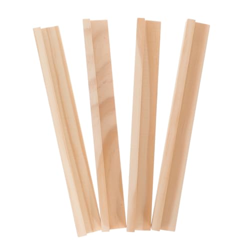 OFFIGAM 4 Stück Holz Domino Halter Teiliges Multifunktionale DIY Ständer für Dominosteine und Buchstaben Robuste Holzunterlagen für Spielkarten und Kreative Dekoration OFFIGAM 4 Stück Holz Domino Halter Teiliges Multifunktionale DIY Ständer für Dominosteine und Buchstaben Robuste Holzunterlagen für Spielkarten und Kreative Dekoration von OFFIGAM