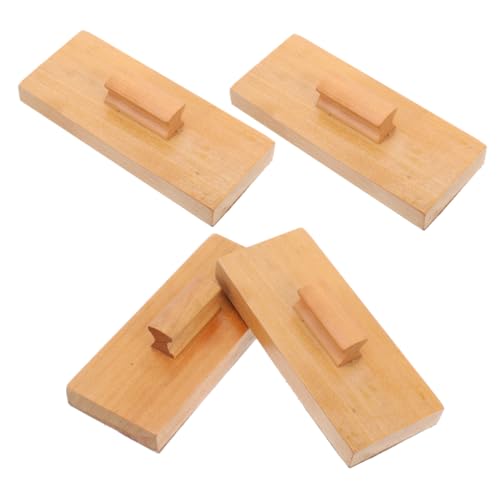 OFFIGAM 4 Stück Holzkastagnetten: Sandpapierklöppel – Musikspielzeug Für Rhythmus- Und Melodietraining – Für Familientreffen, Klassenzimmer Und Zum Spielen Im Freien OFFIGAM 4 Stück Holzkastagnetten: Sandpapierklöppel – Musikspielzeug Für Rhythmus- Und Melodietraining – Für Familientreffen, Klassenzimmer Und Zum Spielen Im Freien von OFFIGAM