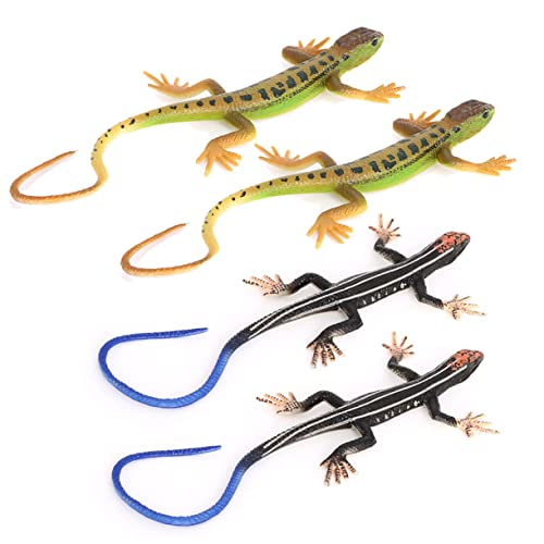 OFFIGAM 4 Stück Künstliche Kinderspielzeug Eidechsenmodell Simulation Eidechsenschmuck Eidechsenskulptur Gefälschte Tierfiguren Kleine Eidechsenfiguren Eidechsenspielzeug Kleine OFFIGAM 4 Stück Künstliche Kinderspielzeug Eidechsenmodell Simulation Eidechsenschmuck Eidechsenskulptur Gefälschte Tierfiguren Kleine Eidechsenfiguren Eidechsenspielzeug Kleine von OFFIGAM