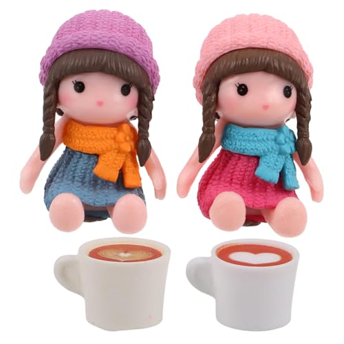OFFIGAM 4 Stück Miniatur Puppenhaus Set Teiliges Kaffeetassen Set aus Harz für Puppenhaus Dekoration und Szenen Visualisierung Kleber für Vielseitige Anwendungen OFFIGAM 4 Stück Miniatur Puppenhaus Set Teiliges Kaffeetassen Set aus Harz für Puppenhaus Dekoration und Szenen Visualisierung Kleber für Vielseitige Anwendungen von OFFIGAM