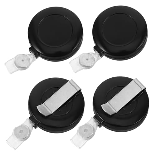 OFFIGAM 4 Stück Münzverschwindenprops Lustiges Lustige Goodie-Bag-füller Spielshow-Requisiten Gimmick-Requisiten Zaubertricks Zauberer Requisiten Bühnenrequisiten Plastik Black von OFFIGAM
