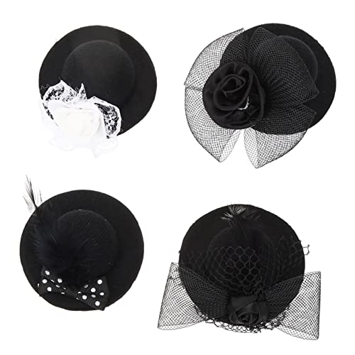 OFFIGAM 4 Stück Puppen Anziehhut Partyhut Eimerhut Damen Minihüte Zum Basteln Lustige Hüte Süße Hüte Miniatur Zylinderhüte Damenhüte Für Teepartys Miniatur Zylinderhut Damenhut OFFIGAM 4 Stück Puppen Anziehhut Partyhut Eimerhut Damen Minihüte Zum Basteln Lustige Hüte Süße Hüte Miniatur Zylinderhüte Damenhüte Für Teepartys Miniatur Zylinderhut Damenhut von OFFIGAM