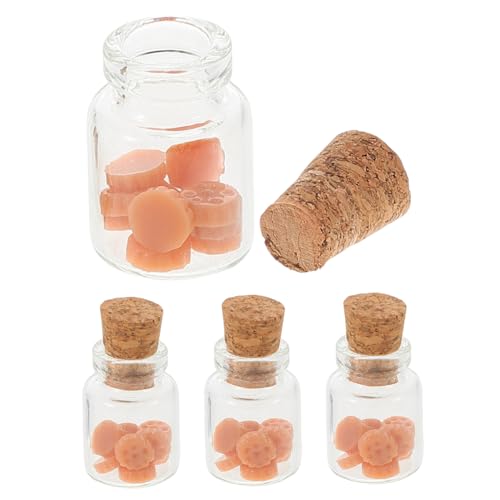 OFFIGAM Miniatur-keksdose 4 Stück Mini-Kekse Für Puppenhaus- Miniatur-Spielzeug Mini- -zubehör Puppenhaus-miniaturen von OFFIGAM