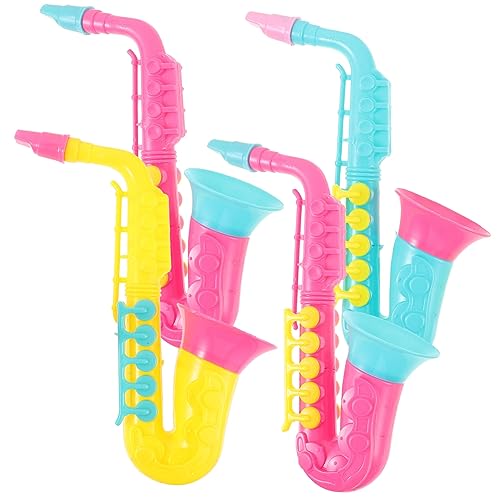 OFFIGAM Jungen Und Mädchen Saxophon Spielzeug Simulierte Instrument Spielzeug Tragbare Saxophon von OFFIGAM