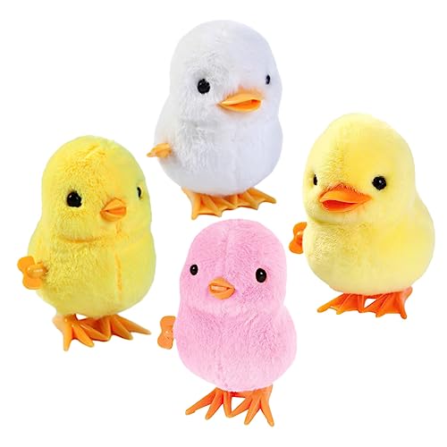 OFFIGAM 4 Stück Teiliges Aufziehbares Küken Lustige Springende Spielzeuge für Kindergeburtstage oder Feiertage für Mädchen und Jungen Fördert Kreativität und Vorstellungskraft OFFIGAM 4 Stück Teiliges Aufziehbares Küken Lustige Springende Spielzeuge für Kindergeburtstage oder Feiertage für Mädchen und Jungen Fördert Kreativität und Vorstellungskraft von OFFIGAM