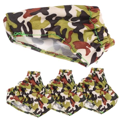 OFFIGAM 4 Stück Teiliges Puppenunterwäsche für Puppen Verstellbare Leichte Panties Militärgrün Zubehör für Puppenoutfits und Rollenspiele von OFFIGAM