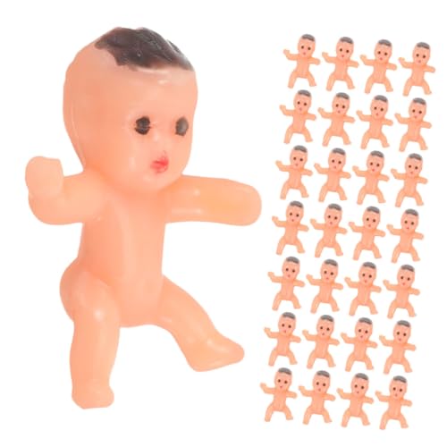 OFFIGAM 40Stücke Mini Figuren Set Realistische Kunststoffbabys für Babyparty Spiele und Dekoration Süße Spielzeuge für Junge Mädchen und Partygeschenke und Deko Elemente von OFFIGAM