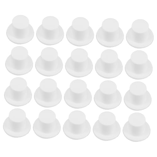 OFFIGAM 40Stücke Mini Hüte Weihnachtsdeko für DIY Wiederverwendbare Plastikhüte für Schneemann und Clown Dekoration für Feste und Bastelprojekte OFFIGAM 40Stücke Mini Hüte Weihnachtsdeko für DIY Wiederverwendbare Plastikhüte für Schneemann und Clown Dekoration für Feste und Bastelprojekte von OFFIGAM