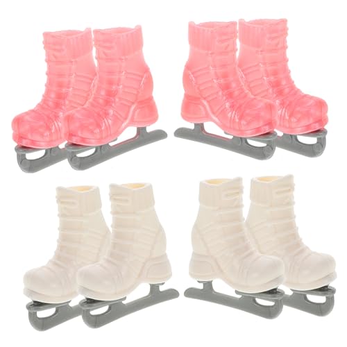 OFFIGAM 4Paare Mini Rollschuhe für Puppen Exquisites Puppenzubehör für DIY Projekte Dekorative Schlittschuhe für Puppenhaus Modelle Robust und Farbenfroh Einfach zu Handhaben OFFIGAM 4Paare Mini Rollschuhe für Puppen Exquisites Puppenzubehör für DIY Projekte Dekorative Schlittschuhe für Puppenhaus Modelle Robust und Farbenfroh Einfach zu Handhaben von OFFIGAM