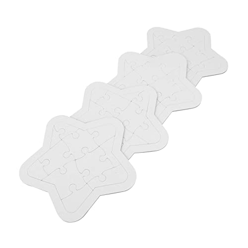 OFFIGAM 4Sätze Leeres für DIY Puzzle Basteln Hochwertiges Papierbrett für Kreatives Handwerk und Gestaltungen OFFIGAM 4Sätze Leeres für DIY Puzzle Basteln Hochwertiges Papierbrett für Kreatives Handwerk und Gestaltungen von OFFIGAM