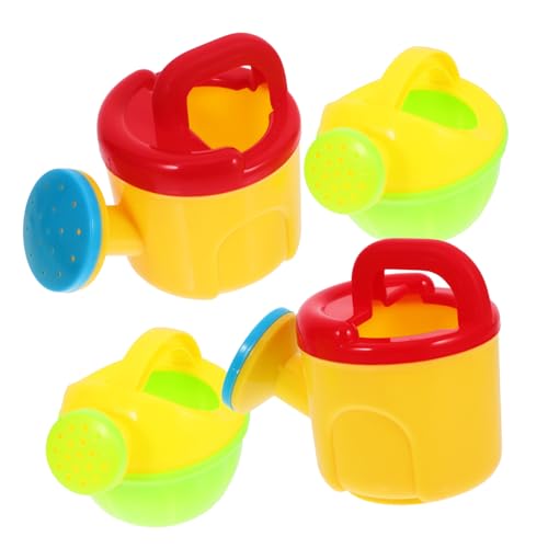 OFFIGAM 4Stücke Gießkanne aus Kunststoff Kompakte und Garten Gießkanne Ergonomisches Design für Drinnen und Draußen Sicheres für Kleinkinder von OFFIGAM