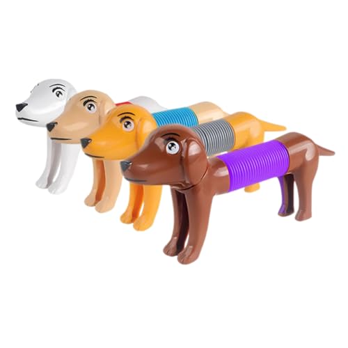OFFIGAM 4Stücke Interaktives Pop Tube Lustiges Tierisches für Stressabbau für Geburtstagsfeiern und Feste von OFFIGAM