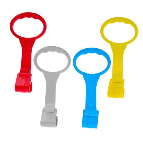 OFFIGAM 4Stücke Sicherheits Stehringe für Junge Mädchen Robuste Pull Up Ringe für Laufübungen und Stützhilfe für Kinderbett und Unterwegs Fördert Gleichgewicht von OFFIGAM