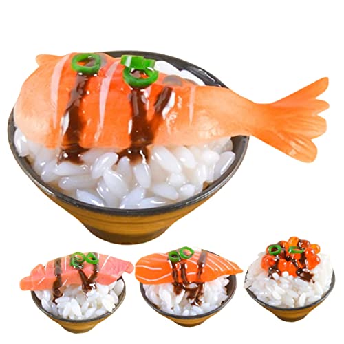 OFFIGAM 4stücke Sushi Modell Realistische Nachbildung Von Sushi Reis Und Belägen Für Kinderküchen Und Rollenspiele Sicheres Und Langlebiges Spielzeug Für Kreative Kochabenteuer OFFIGAM 4stücke Sushi Modell Realistische Nachbildung Von Sushi Reis Und Belägen Für Kinderküchen Und Rollenspiele Sicheres Und Langlebiges Spielzeug Für Kreative Kochabenteuer von OFFIGAM