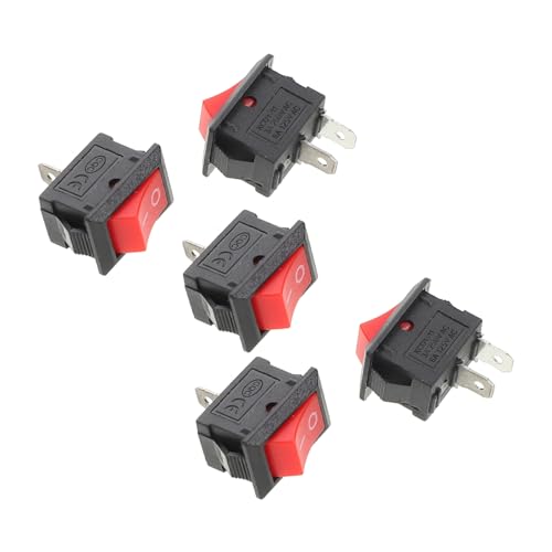 OFFIGAM 5 Stück Elektrische Spielzeug-kipptasten, Elektrische Spielzeug-wippschalter, Kippschalter, Kippschalter, Ersatz-Spielzeug-kippschalter von OFFIGAM