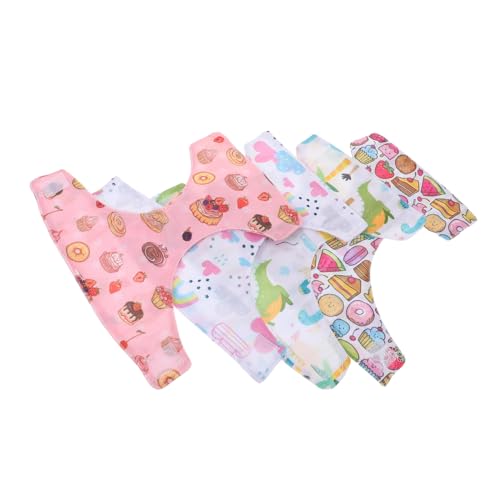 OFFIGAM 5-teilige Puppenkleidungswindeln: Wiederverwendbare Babyunterwäsche, Anzieh-Outfits Für Puppen, Rollenspiel-Windeln, Unterhosen, Rollenspiel-zubehör OFFIGAM 5-teilige Puppenkleidungswindeln: Wiederverwendbare Babyunterwäsche, Anzieh-Outfits Für Puppen, Rollenspiel-Windeln, Unterhosen, Rollenspiel-zubehör von OFFIGAM
