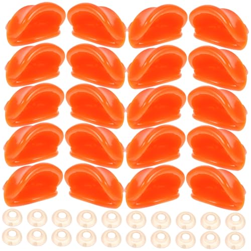 OFFIGAM 50 Stück Kleiner Entenschnabel Mund Mini-Entenmaul Basteln für Entenschnabel zum Basteln Sicherheitsschnäbel Mini- Münder für Stofftiere Kinderspielzeug Orange OFFIGAM 50 Stück Kleiner Entenschnabel Mund Mini-Entenmaul Basteln für Entenschnabel zum Basteln Sicherheitsschnäbel Mini- Münder für Stofftiere Kinderspielzeug Orange von OFFIGAM