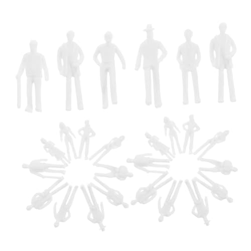 OFFIGAM 50 Stück Miniaturfiguren Kleinmodell Digitalmodell Palettenmodell Minimodell Stehend Miniatur Menschen Modellbau Figuren Sandtischfiguren Sandtisch Deko Kunststoff Weiß OFFIGAM 50 Stück Miniaturfiguren Kleinmodell Digitalmodell Palettenmodell Minimodell Stehend Miniatur Menschen Modellbau Figuren Sandtischfiguren Sandtisch Deko Kunststoff Weiß von OFFIGAM