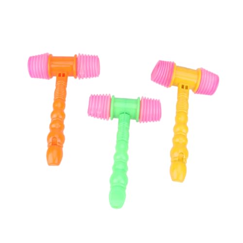 OFFIGAM 5 Stücke Kinder Kleinkind Quietschende Hammer Spielzeug Pädagogisches Musik Hammer Set Für Baby Zufällige Farbe von OFFIGAM