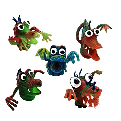 OFFIGAM 5Stücke Teiliges Silikon Fingerpuppen Set für Tier Fingerpuppen für Geschichten Kreative und Sprachentwicklung für Jungen OFFIGAM 5Stücke Teiliges Silikon Fingerpuppen Set für Tier Fingerpuppen für Geschichten Kreative und Sprachentwicklung für Jungen von OFFIGAM