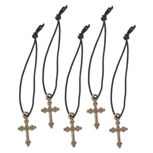 OFFIGAM 5stücke Teiliges Puppen Schmuckset Mit Kreuzanhängern Hochwertige Halsketten Für Puppen Zur Dekoration Kreativen Spielen Und Vielseitige Styling-möglichkeiten OFFIGAM 5stücke Teiliges Puppen Schmuckset Mit Kreuzanhängern Hochwertige Halsketten Für Puppen Zur Dekoration Kreativen Spielen Und Vielseitige Styling-möglichkeiten von OFFIGAM