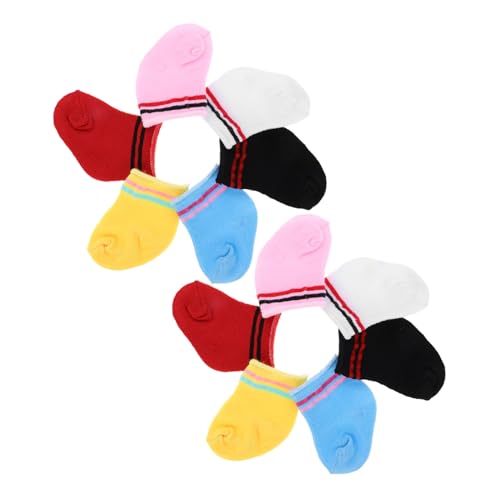 OFFIGAM 6 Paare Bunte Stricksocken für Puppen Kuschelsocken für Puppenoutfits für Puppenhaus Zubehör und Elastisch Hochwertige Puppenbekleidung OFFIGAM 6 Paare Bunte Stricksocken für Puppen Kuschelsocken für Puppenoutfits für Puppenhaus Zubehör und Elastisch Hochwertige Puppenbekleidung von OFFIGAM