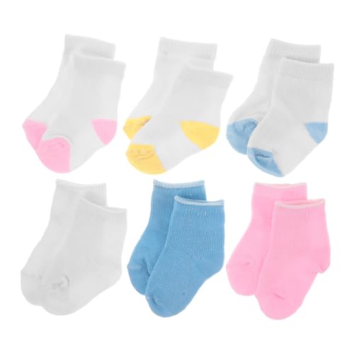 OFFIGAM 6 Paare Puppensocken Austauschbare Socken für Puppen für Puppenfotografie und Kreatives Spielzeugzubehör OFFIGAM 6 Paare Puppensocken Austauschbare Socken für Puppen für Puppenfotografie und Kreatives Spielzeugzubehör von OFFIGAM