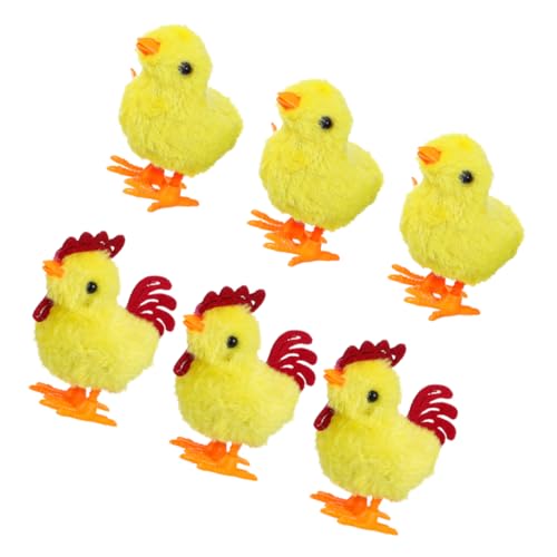 OFFIGAM Mechanisches Aufzieh-küken-spielzeugset Handgehaltenes Tierspielzeug Für Kinder Osterbedarf Neuheiten Für Partys von OFFIGAM