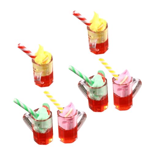 OFFIGAM Puppenhausminiaturen - Miniatur-Eiscreme Aus Kunstharz Im Maßstab 112 Miniatur- Für Puppenhausdekoration von OFFIGAM
