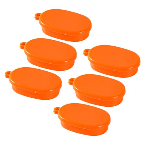 OFFIGAM 6 Stück Simulierte Mini-Lunchbox Party Container Korb Körbe Behälter Puppe Deko Lunch-Box Brotdose Schaufenster Requisit DIY Hintergrundversorgung Plastik Orange OFFIGAM 6 Stück Simulierte Mini-Lunchbox Party Container Korb Körbe Behälter Puppe Deko Lunch-Box Brotdose Schaufenster Requisit DIY Hintergrundversorgung Plastik Orange von OFFIGAM