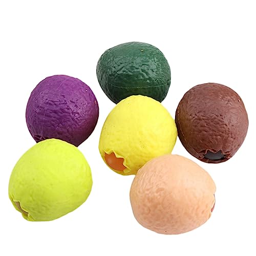 OFFIGAM 6 Stück Stressabbau Quetschspielzeug Dinosaurier Eier Lustige Wasserbälle für Babybadewanne Dekompression für Erwachsene Zufällige Farbe Zufällige Farbe von OFFIGAM