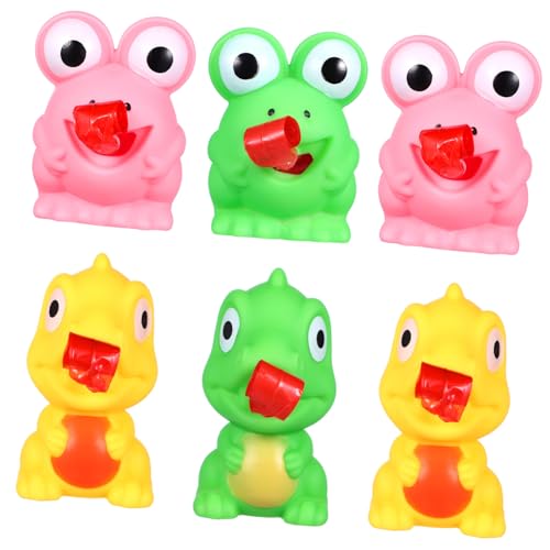 OFFIGAM 6 Stück Quetschspielzeug Frosch Dinosaurier Stressabbau für Kinder Tragbar Weiches TPR Material Lustige Partygeschenke OFFIGAM 6 Stück Quetschspielzeug Frosch Dinosaurier Stressabbau für Kinder Tragbar Weiches TPR Material Lustige Partygeschenke von OFFIGAM