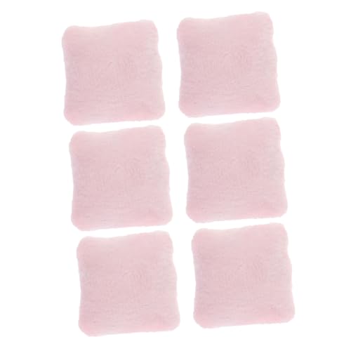 OFFIGAM 6 Stück Zubehör für Puppenhäuser Möbel extra große Couchkissen Couch Kissen Bett DIY House Miniature puppenhauszubehör Desktop-Mini-Hausdekoration Miniatur-Couchkissen Flanell Rosa OFFIGAM 6 Stück Zubehör für Puppenhäuser Möbel extra große Couchkissen Couch Kissen Bett DIY House Miniature puppenhauszubehör Desktop-Mini-Hausdekoration Miniatur-Couchkissen Flanell Rosa von OFFIGAM