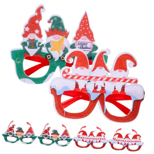 OFFIGAM 6 Stück faschingsbrille karnevalsbrille witzige brillen Partyzubehör Teller Weihnachtsbrille Foto-Requisite weihnachtsdeko Weihnachtsbrillengestell Party-Brillengestell Plastik OFFIGAM 6 Stück faschingsbrille karnevalsbrille witzige brillen Partyzubehör Teller Weihnachtsbrille Foto-Requisite weihnachtsdeko Weihnachtsbrillengestell Party-Brillengestell Plastik von OFFIGAM