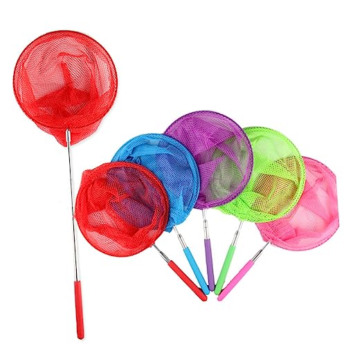 OFFIGAM 6-teiliges Teleskop-fangnetz Für Jungen Und Mädchen Ausziehbares Netz Für Jungen Und Mädchen Angelspielzeug Naturerkundungswerkzeug Zufällige Farbe von OFFIGAM