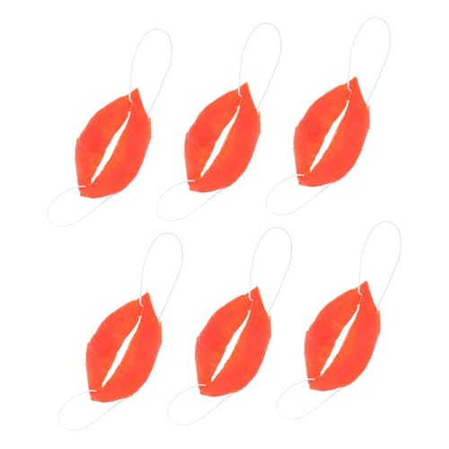 OFFIGAM 6 Stücke Lustige Requisiten Cosplay Wurst Mund Große Wurst Mund Dekorative Mund Prop Wurst Mund Decor Kunststoff Rot OFFIGAM 6 Stücke Lustige Requisiten Cosplay Wurst Mund Große Wurst Mund Dekorative Mund Prop Wurst Mund Decor Kunststoff Rot von OFFIGAM