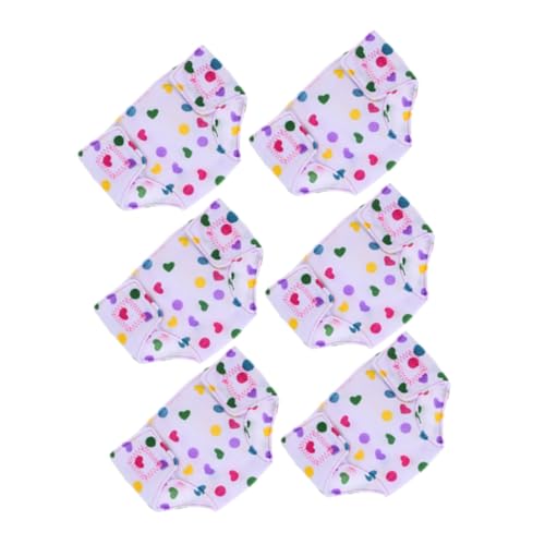 OFFIGAM 6stücke Teiliges Puppenwindel-Set Verstellbare Wiederverwendbare Babypuppenwindeln Puppen Zubehör Für Amerikanische Puppen Für Rollenspiele Und Kreative Aktivitäten OFFIGAM 6stücke Teiliges Puppenwindel-Set Verstellbare Wiederverwendbare Babypuppenwindeln Puppen Zubehör Für Amerikanische Puppen Für Rollenspiele Und Kreative Aktivitäten von OFFIGAM