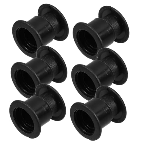 OFFIGAM 6St Tischfußballlager Fußball Tischfußball Lager für Fußballtische Teile Lager Tischkicker Tischfussball Kickertischteile Fußball-Tischdekoration Tischfußballzubehör PVC Black OFFIGAM 6St Tischfußballlager Fußball Tischfußball Lager für Fußballtische Teile Lager Tischkicker Tischfussball Kickertischteile Fußball-Tischdekoration Tischfußballzubehör PVC Black von OFFIGAM
