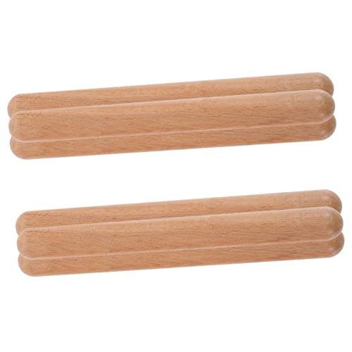 OFFIGAM 6Stücke Rhythmus Sticks aus Holz Musikinstrumente für Unterricht Langlebig für Musikalische von Kleinkindern OFFIGAM 6Stücke Rhythmus Sticks aus Holz Musikinstrumente für Unterricht Langlebig für Musikalische von Kleinkindern von OFFIGAM