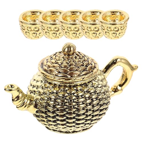 OFFIGAM 6Stücke Teekannen Set aus Teiliges Dekorations Set für Mini Häuser Tischornamente und Kreative Szenen Vielseitig Einsetzbar für Stilvolle Wohnraumgestaltung OFFIGAM 6Stücke Teekannen Set aus Teiliges Dekorations Set für Mini Häuser Tischornamente und Kreative Szenen Vielseitig Einsetzbar für Stilvolle Wohnraumgestaltung von OFFIGAM