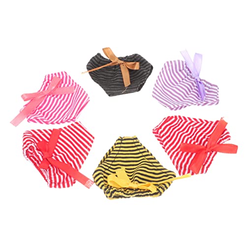 OFFIGAM 6Stücke Teiliges Puppenunterwäsche für Puppen Wiederverwendbare Elastische Unterwäsche Kreative Rollenspiele und Puppenpflege OFFIGAM 6Stücke Teiliges Puppenunterwäsche für Puppen Wiederverwendbare Elastische Unterwäsche Kreative Rollenspiele und Puppenpflege von OFFIGAM