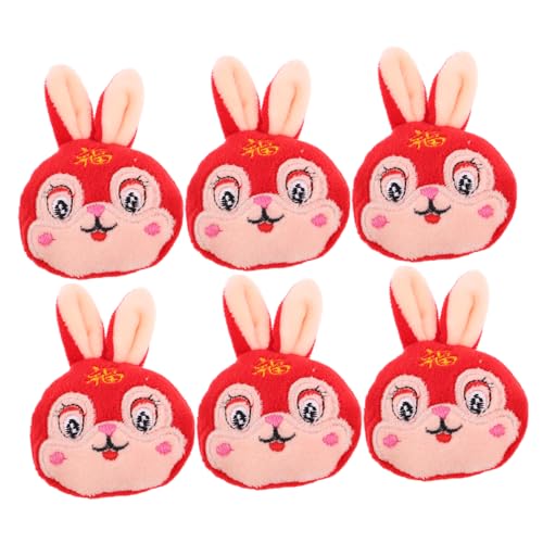 OFFIGAM 6stücke Teiliges Kawaii Bunny Broschen Für Frauen Niedliche Tier Und Cartoon- -anstecknadeln Ostern-Accessoires Für Festliche Anlässe Und -Outfits von OFFIGAM