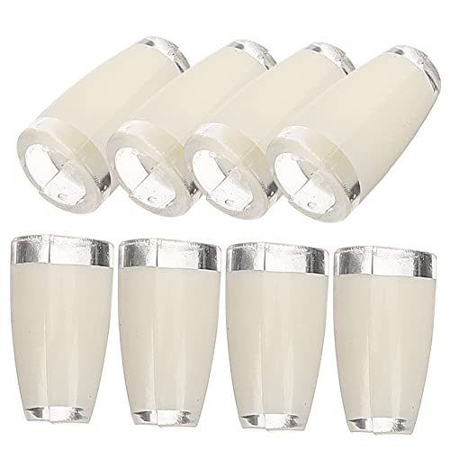 OFFIGAM 8 Stück Mini-Milchbecher hühner gieskanne kinderspielzeug küchendekoration kinderknallzeug Miniatur Dinge Mini-Lebensmittelbecher Mini- Harz Weiß von OFFIGAM