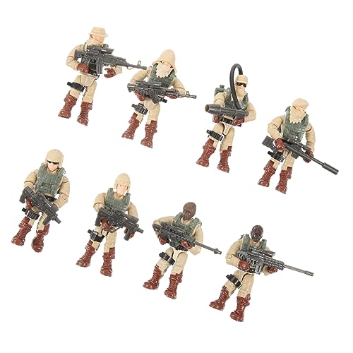 OFFIGAM 8 Stück Mini Soldaten Figuren Bewegliche Miniatur Soldaten für Sandtisch und Dioramen Detailreiche Spielzeugfiguren für Party Dekoration und Sammlerstücke OFFIGAM 8 Stück Mini Soldaten Figuren Bewegliche Miniatur Soldaten für Sandtisch und Dioramen Detailreiche Spielzeugfiguren für Party Dekoration und Sammlerstücke von OFFIGAM