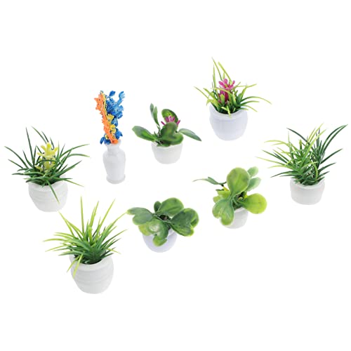 OFFIGAM 8stücke Mini Pflanzen Modell Teiliges Künstliche Pflanzen Für Puppenhaus Deko Miniatur Ornament Für Fotografie Und Spielzeug Vivid -Szene Hochwertiges Plastik Für OFFIGAM 8stücke Mini Pflanzen Modell Teiliges Künstliche Pflanzen Für Puppenhaus Deko Miniatur Ornament Für Fotografie Und Spielzeug Vivid -Szene Hochwertiges Plastik Für von OFFIGAM