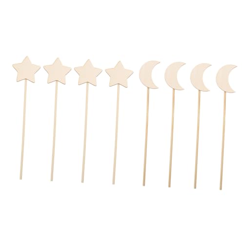 OFFIGAM 8 Stück Teiliges DIY Holz zauberstab für Mädchen Magische Feenstäbe mit Mond Sternmotiv Kreatives Bastelspielzeug für Geburtstage Verkleidung und Kreative Freizeitgestaltung OFFIGAM 8 Stück Teiliges DIY Holz zauberstab für Mädchen Magische Feenstäbe mit Mond Sternmotiv Kreatives Bastelspielzeug für Geburtstage Verkleidung und Kreative Freizeitgestaltung von OFFIGAM